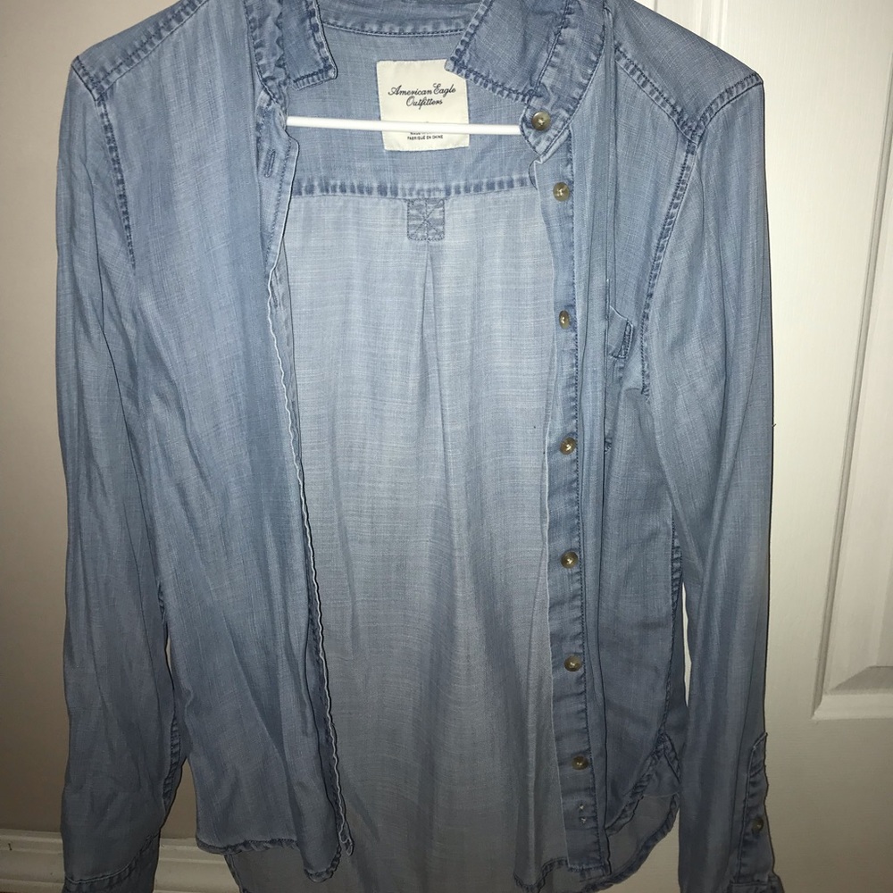 American Eagle denim shirt